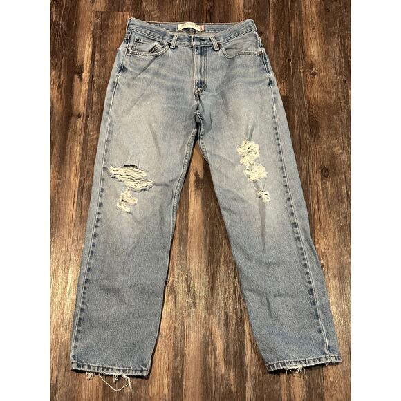 Levi’s 550 Relaxed Fit Jeans 32x32 Men’s | Thrashed Vintage Distressed Ripped - Picture 1 of 11
